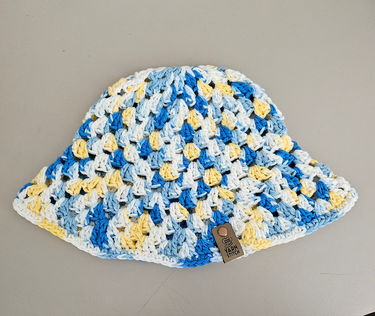 Crochet Bucket Hat - Sunkissed